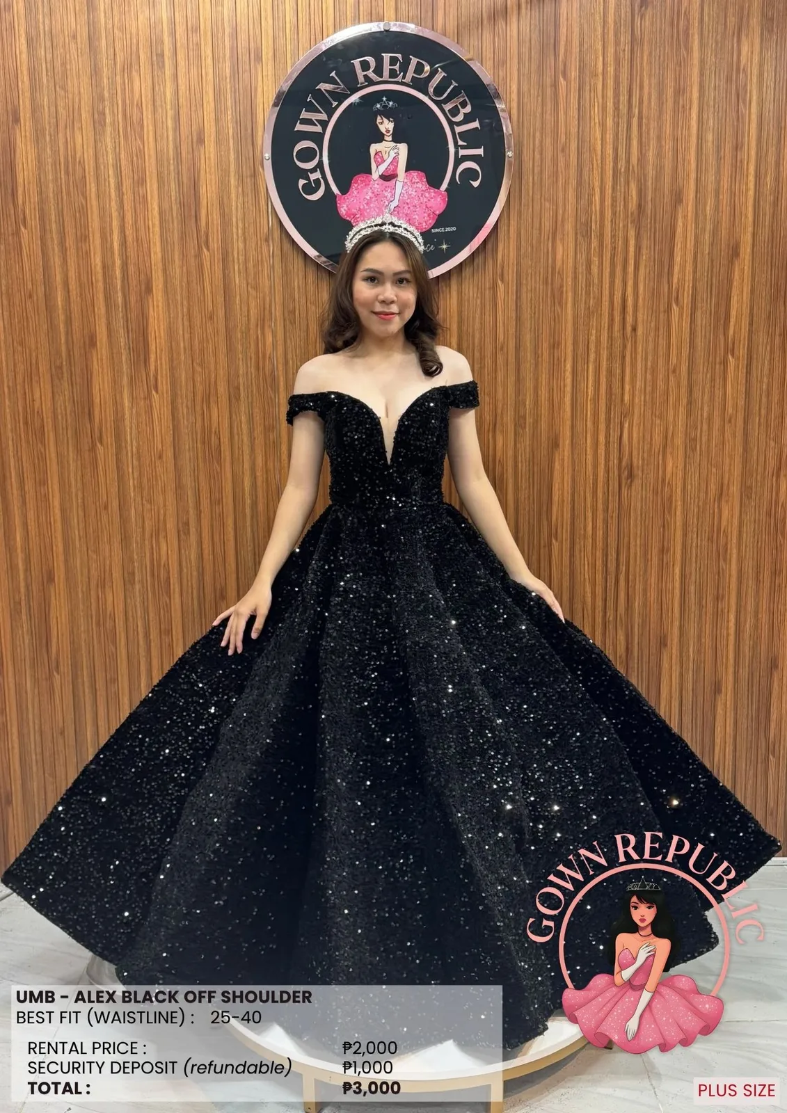 Ball Gowns: Black 099